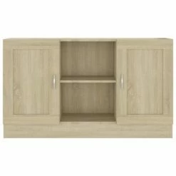 VidaXL Buffet Chêne sonoma 120x30,5x70 cm Aggloméré -Buffets & bahuts Soldes image 6 802780