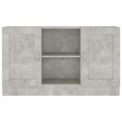 VidaXL Buffet Gris béton 120x30,5x70 cm Aggloméré 11 VidaXL Buffet Gris béton 120x30,5x70 cm Aggloméré -Buffets & bahuts Soldes image 6 802781