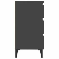 VidaXL Buffet Gris 60x35x69 cm Aggloméré -Buffets & bahuts Soldes image 6 806096