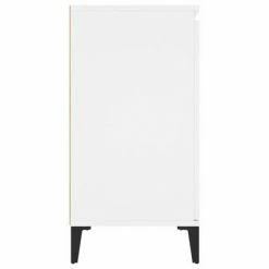 VidaXL Buffet Blanc 104x35x70 cm Aggloméré -Buffets & bahuts Soldes image 6 806112