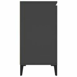 VidaXL Buffet Gris 104x35x70 cm Aggloméré 11 VidaXL Buffet Gris 104x35x70 cm Aggloméré -Buffets & bahuts Soldes image 6 806114