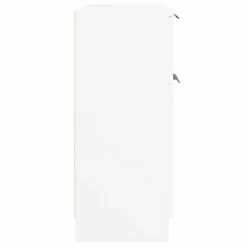 VidaXL Buffet Blanc 60x30x70 cm Bois d'ingénierie -Buffets & bahuts Soldes image 6 811088