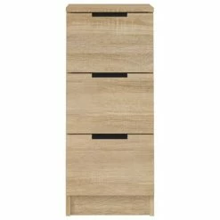 VidaXL Buffets 2 pcs Chêne Sonoma 30x30x70 cm Bois d'ingénierie -Buffets & bahuts Soldes image 6 811158