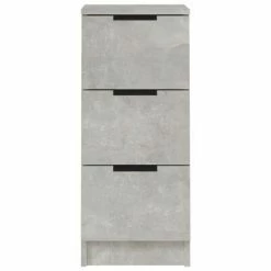 VidaXL Buffet Gris béton 30x30x70 cm Bois d'ingénierie 11 VidaXL Buffet Gris béton 30x30x70 cm Bois d'ingénierie -Buffets & bahuts Soldes image 6 811159
