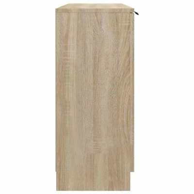 VidaXL Buffet Chêne sonoma 90,5x30x70 cm Bois d'ingénierie 6 VidaXL Buffet Chêne sonoma 90,5x30x70 cm Bois d'ingénierie – Image 6