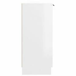VidaXL Buffet Blanc brillant 90,5x30x70 cm Bois d'ingénierie -Buffets & bahuts Soldes image 6 811193