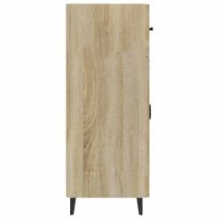 VidaXL Buffet Chêne sonoma 69,5x34x90 cm Bois d'ingénierie -Buffets & bahuts Soldes image 6 812198