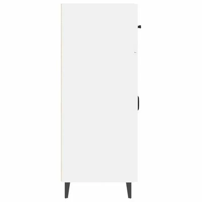 VidaXL Buffet Blanc brillant 69,5x34x90 cm Bois d'ingénierie 6 VidaXL Buffet Blanc brillant 69,5x34x90 cm Bois d'ingénierie – Image 6