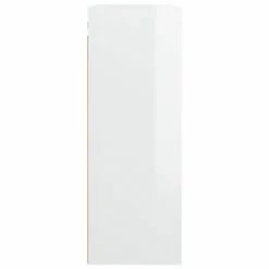 VidaXL Armoire murale suspendue Blanc brillant 69,5x32,5x90 cm -Buffets & bahuts Soldes image 6 812318
