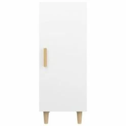 VidaXL Buffet Blanc 34,5x34x90 cm Bois d'ingénierie -Buffets & bahuts Soldes image 6 812321