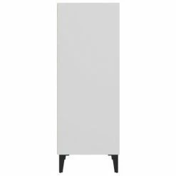 VidaXL Buffet Blanc 34,5x32,5x90 cm Bois d'ingénierie -Buffets & bahuts Soldes image 6 812384