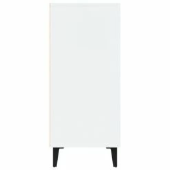 VidaXL Buffet Blanc brillant 90x34x80 cm Bois d'ingénierie -Buffets & bahuts Soldes image 6 812507