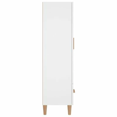 VidaXL Buffet Blanc 70x31x115 cm Bois d'ingénierie 6 VidaXL Buffet Blanc 70x31x115 cm Bois d'ingénierie – Image 6