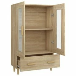 VidaXL Buffet Chêne sonoma 70x31x115 cm Bois d'ingénierie 11 VidaXL Buffet Chêne sonoma 70x31x115 cm Bois d'ingénierie -Buffets & bahuts Soldes image 6 812549