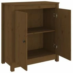 VidaXL Buffet Marron miel 70x35x80 cm Bois massif de pin 11 VidaXL Buffet Marron miel 70x35x80 cm Bois massif de pin -Buffets & bahuts Soldes image 6 813722