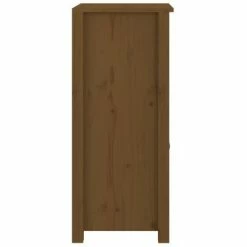 VidaXL Buffet Marron miel 40x35x80 cm Bois massif de pin -Buffets & bahuts Soldes image 6 813760