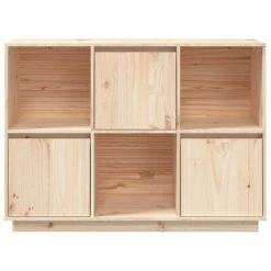VidaXL Buffet 110,5x35x80 cm Bois massif de pin -Buffets & bahuts Soldes image 6 814354