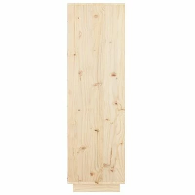 VidaXL Buffet 74x35x117 cm Bois massif de pin 6 VidaXL Buffet 74x35x117 cm Bois massif de pin – Image 6
