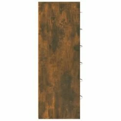 VidaXL Buffet avec 6 tiroirs Chêne fumé 50x34x96 cm Bois d'ingénierie -Buffets & bahuts Soldes image 6 815363