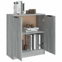 VidaXL Buffet Sonoma gris 60x30x70 cm Bois d'ingénierie -Buffets & bahuts Soldes image 6 816983