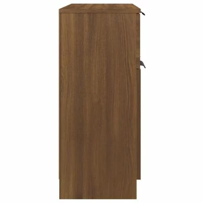 VidaXL Buffet Chêne marron 60x30x70 cm Bois d'ingénierie 6 VidaXL Buffet Chêne marron 60x30x70 cm Bois d'ingénierie – Image 6