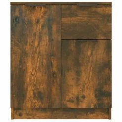 VidaXL Buffet Chêne fumé 60x30x70 cm Bois d'ingénierie -Buffets & bahuts Soldes image 6 816997