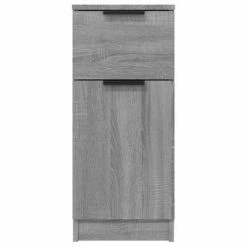 VidaXL Buffet Sonoma gris 30x30x70 cm Bois d'ingénierie -Buffets & bahuts Soldes image 6 817002