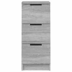 VidaXL Buffet Sonoma gris 30x30x70 cm Bois d'ingénierie -Buffets & bahuts Soldes image 6 817014