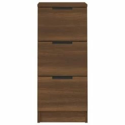 VidaXL Buffets 2 pcs Chêne marron 30x30x70 cm Bois d'ingénierie 11 VidaXL Buffets 2 pcs Chêne marron 30x30x70 cm Bois d'ingénierie -Buffets & bahuts Soldes image 6 817017
