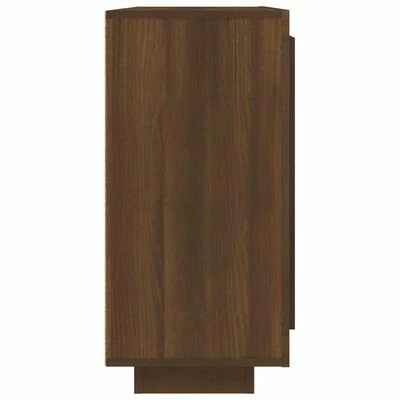 VidaXL Buffet Chêne marron 92x35x75 cm Bois d'ingénierie 6 VidaXL Buffet Chêne marron 92x35x75 cm Bois d'ingénierie – Image 6