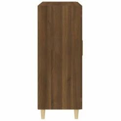 VidaXL Buffet Chêne marron 69,5x34x90 cm Bois d'ingénierie -Buffets & bahuts Soldes image 6 817335