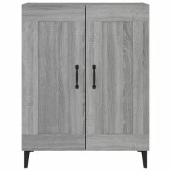 VidaXL Buffet Sonoma gris 69,5x34x90 cm Bois d'ingénierie -Buffets & bahuts Soldes image 6 817343
