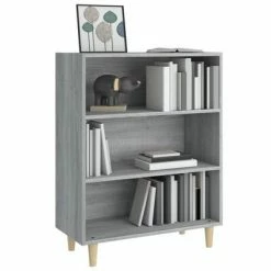 VidaXL Buffet Sonoma gris 69,5x32,5x90 cm Bois d'ingénierie -Buffets & bahuts Soldes image 6 817376