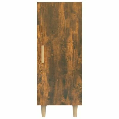 VidaXL Buffet Chêne fumé 34,5x34x90 cm Bois d'ingénierie 6 VidaXL Buffet Chêne fumé 34,5x34x90 cm Bois d'ingénierie – Image 6