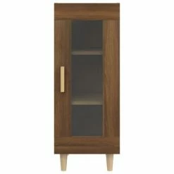 VidaXL Buffet Chêne marron 34,5x34x90 cm Bois d'ingénierie 11 VidaXL Buffet Chêne marron 34,5x34x90 cm Bois d'ingénierie -Buffets & bahuts Soldes image 6 817428