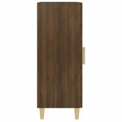 VidaXL Buffet Chêne marron 34,5x34x90 cm Bois d'ingénierie -Buffets & bahuts Soldes image 6 817434