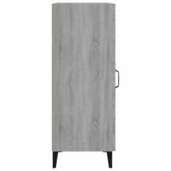 VidaXL Buffet Sonoma gris 34,5x34x90 cm Bois d'ingénierie -Buffets & bahuts Soldes image 6 817436